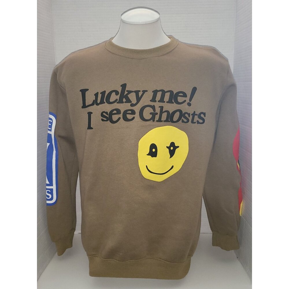 Kid Cudi Kids See Ghosts Kanye West Camp Flog Gnaw Crewneck